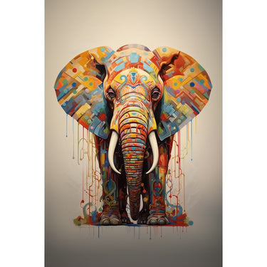 Elephant Painting Wall Art